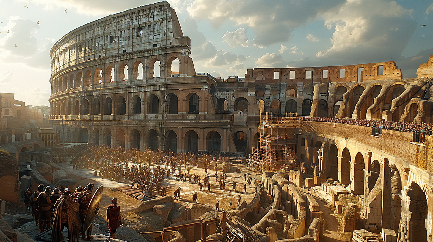 로마 영화 촬영지 콜로세움 과 로마 여행 가이드