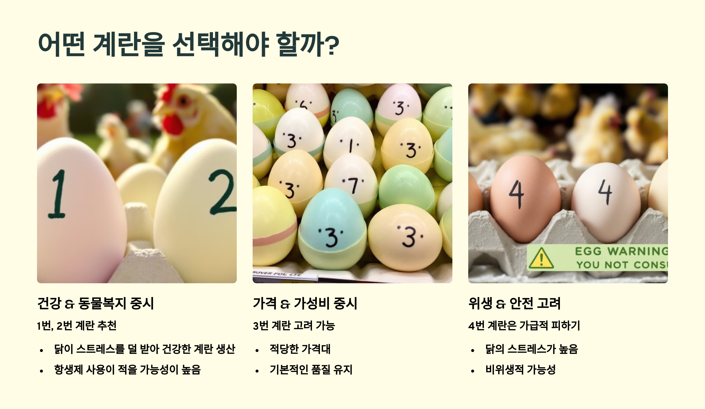 계란선택