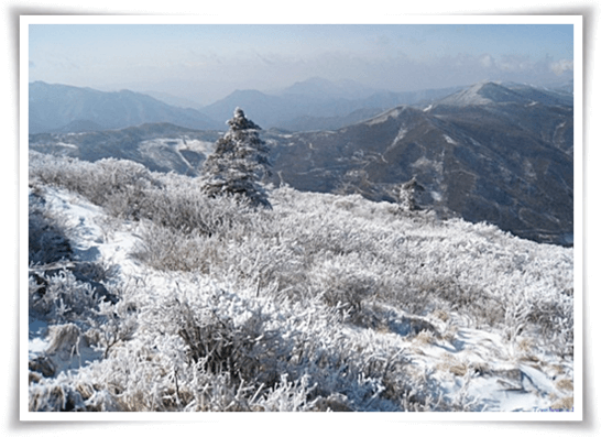 부용산 설경