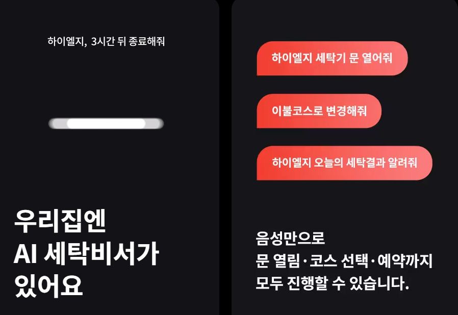 LG SIGNATURE 세탁건조기