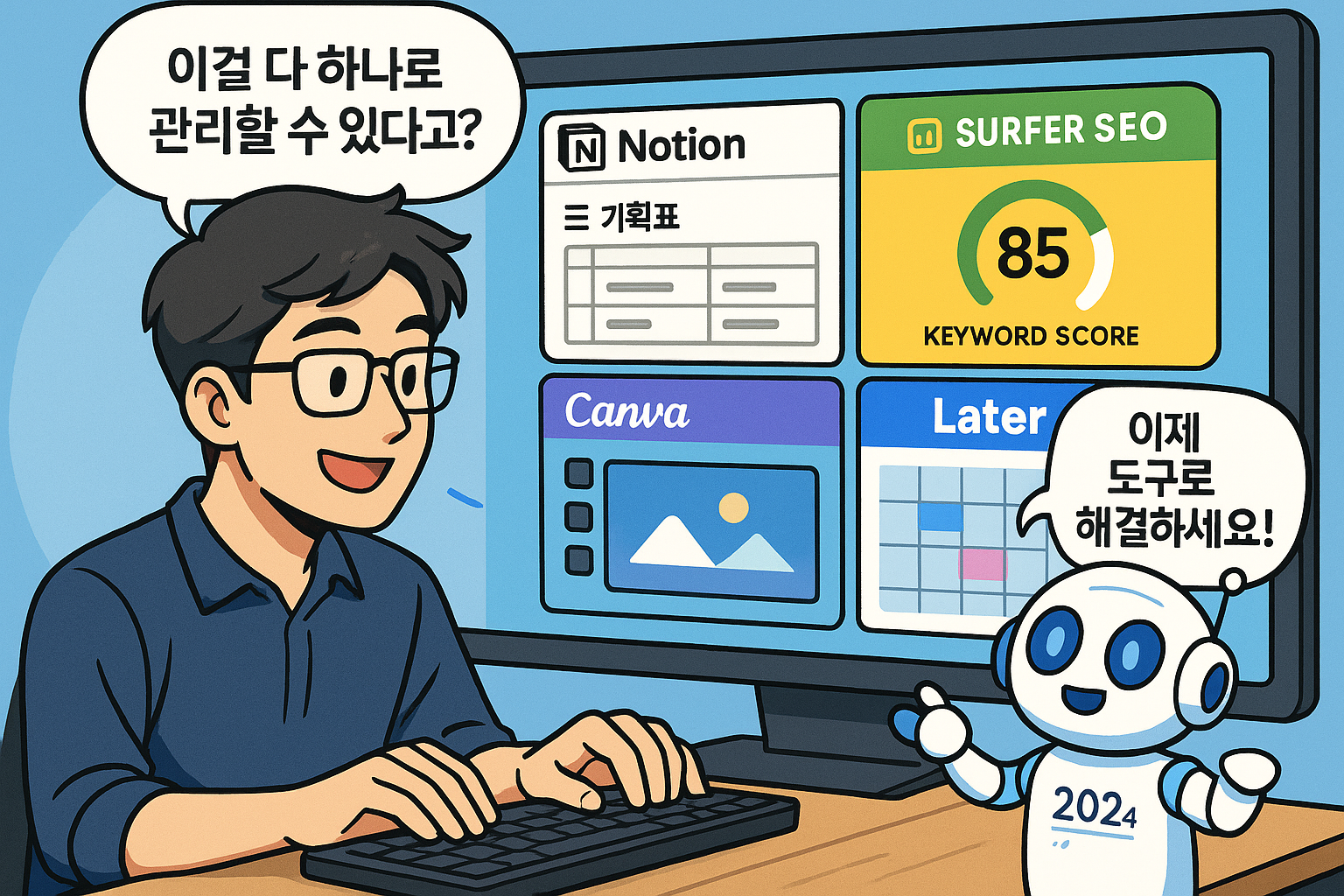 2024년 주목할 블로그 콘텐츠 도구