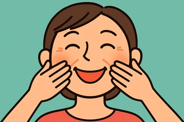 팔자주름 없애는 가장 쉬운 방법10