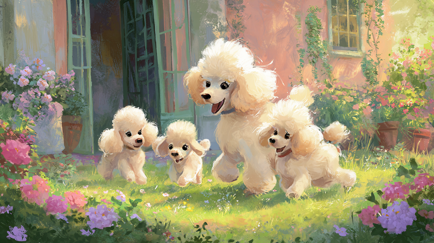 푸들 종류와 순종 구별법