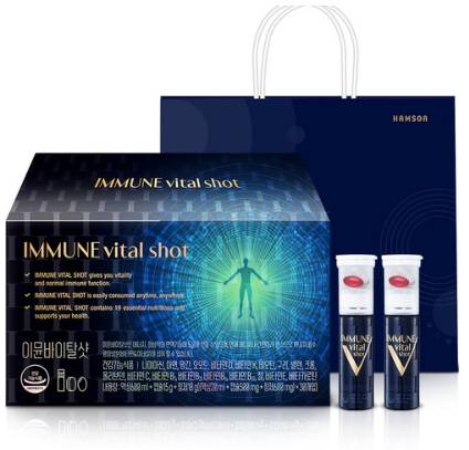 이뮨 바이탈 샷 멀티비타민 30회분 +쇼핑백, 600ml, 1세트