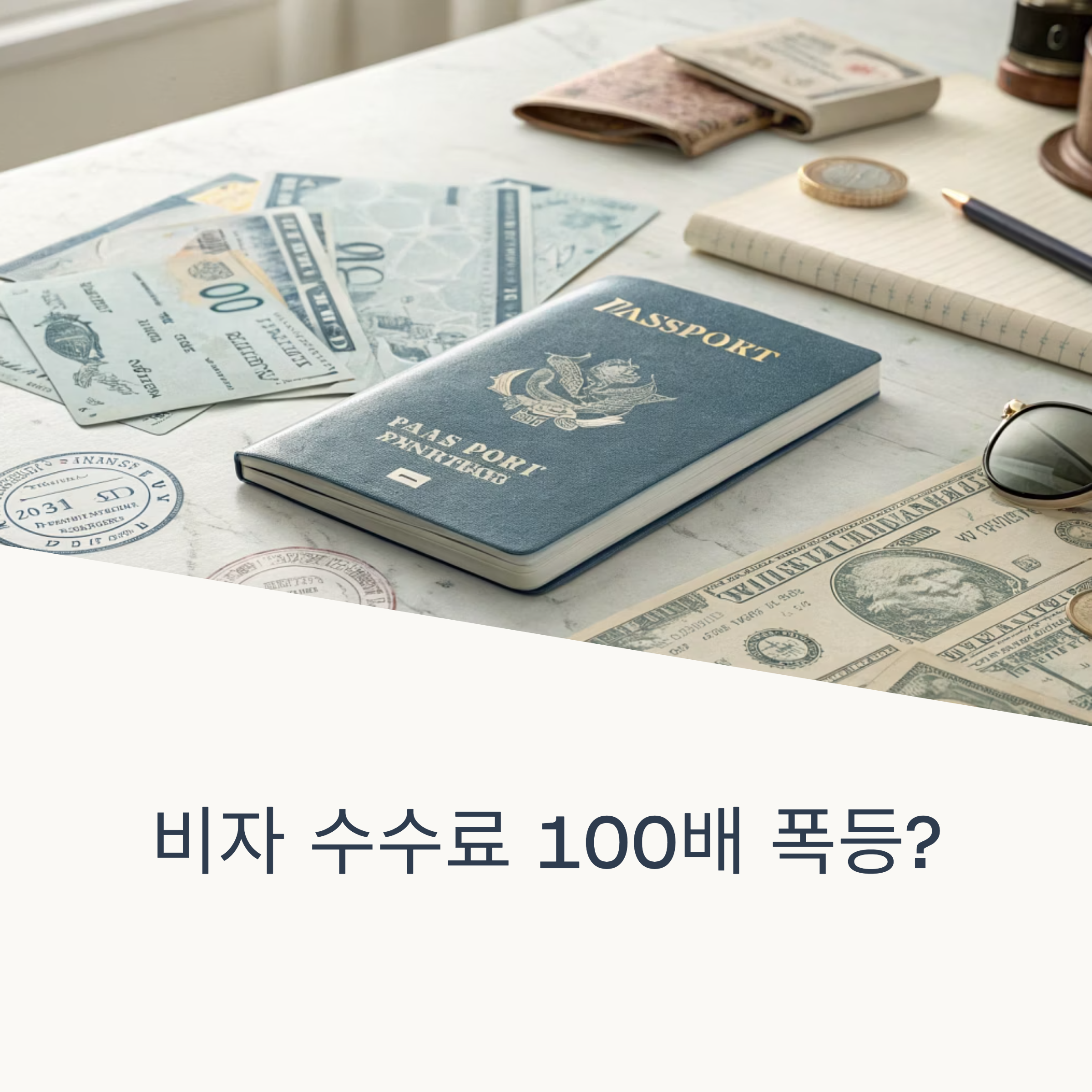 비자 수수료 100배 폭등?