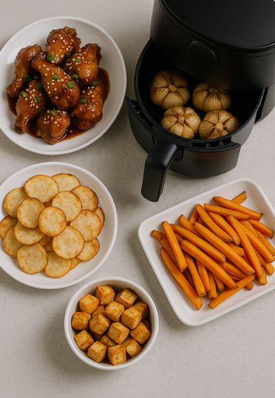 에어프라이어 요리 사진