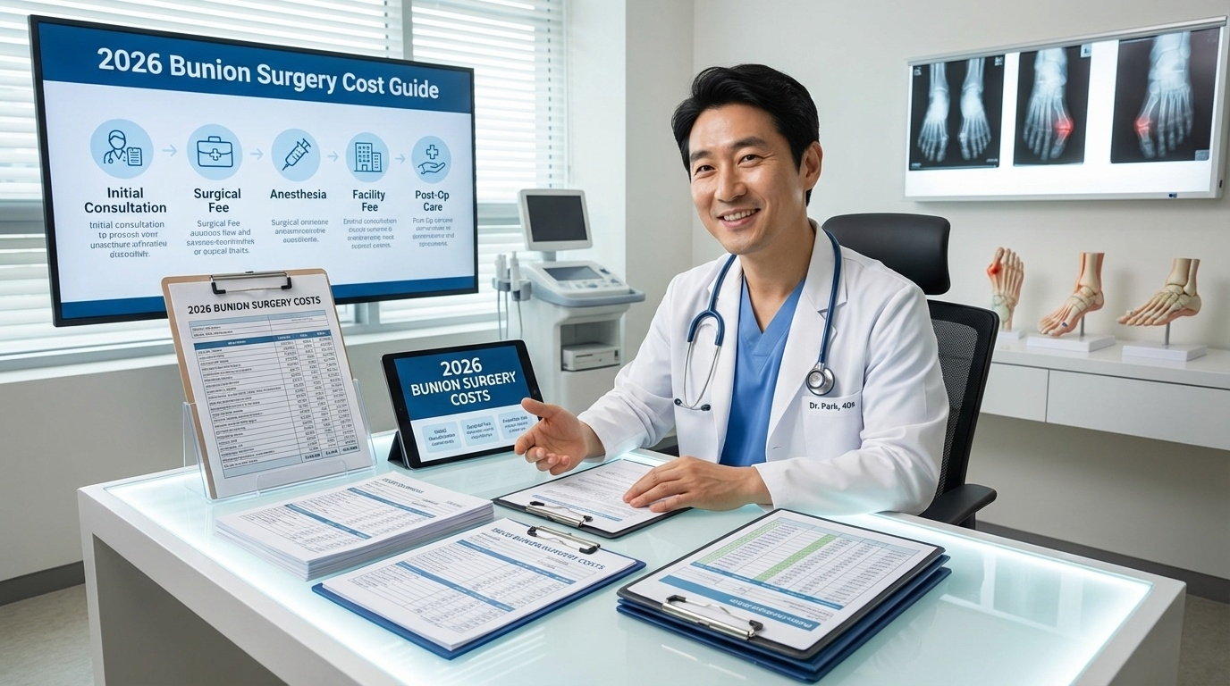 무지외반증 수술 비용 총정리 2026