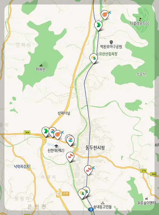 동두천시 세차장 위치