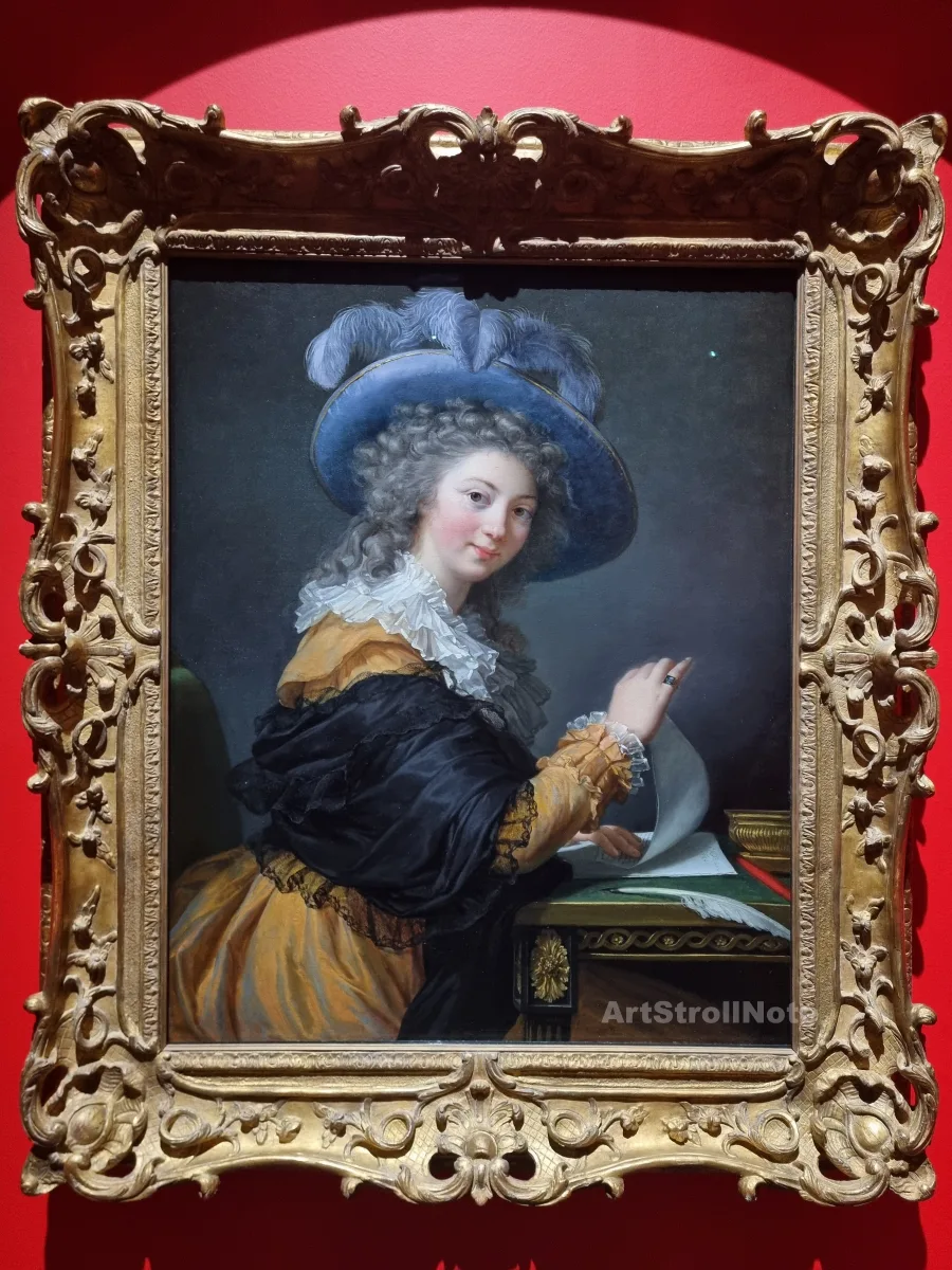 Elisabeth-Louise Vigee Le Brun -The Comtesse de Ceres-ArtStrollNote