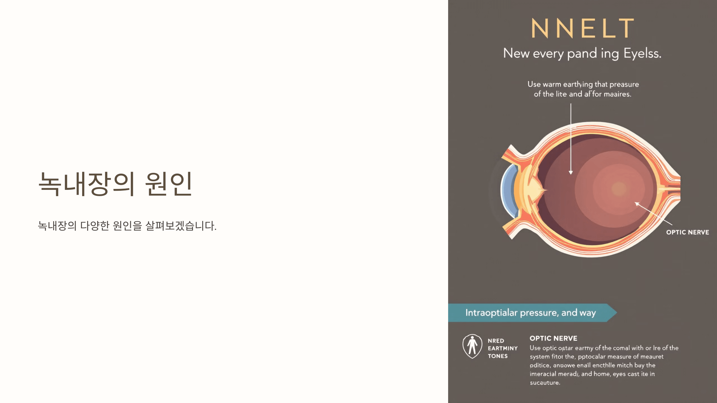 녹내장과 관련된 사진입니다.