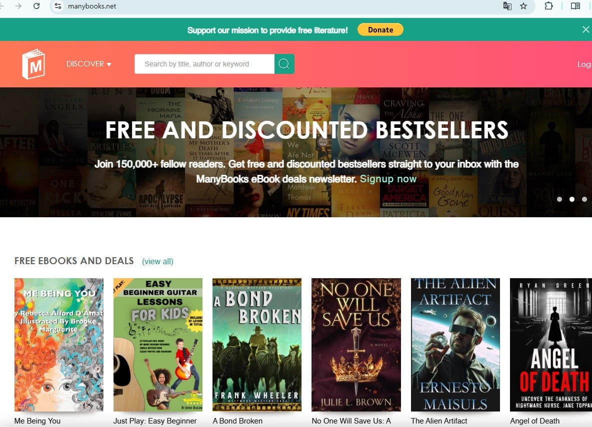 ManyBooks.net