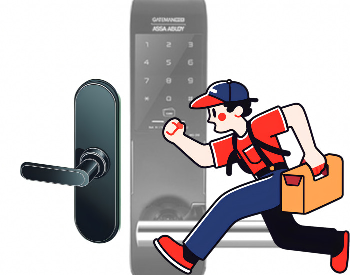 도어락 이전설치