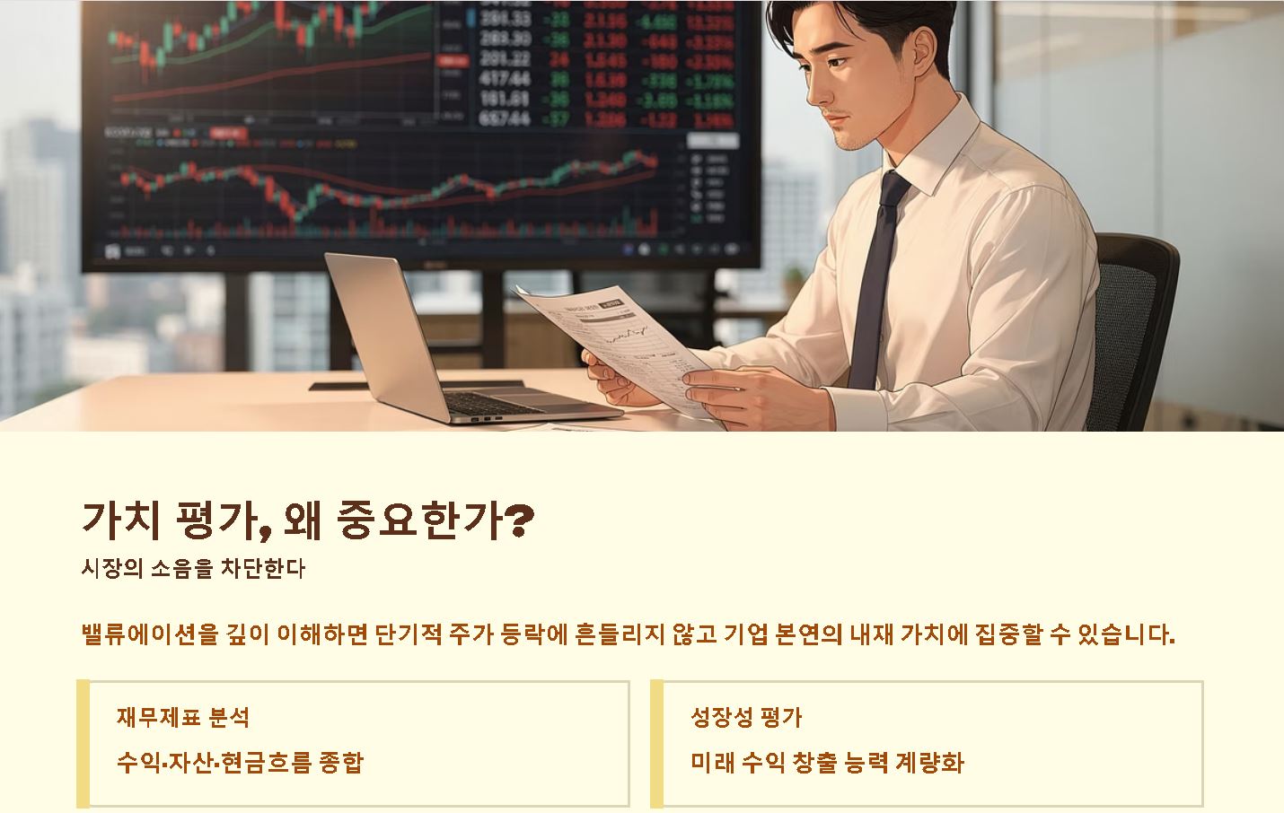 밸류에이션 뜻 정리