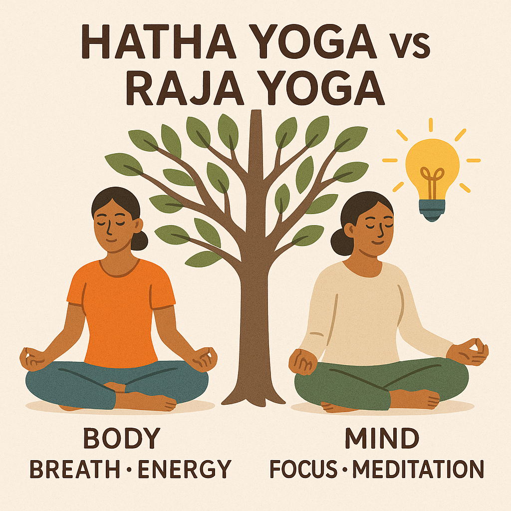 하타 요가 vs 라자 요가 – 내게 맞는 요가는 무엇일까?
