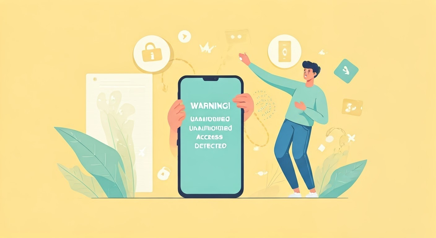 해킹 피싱을 표현한 이미지