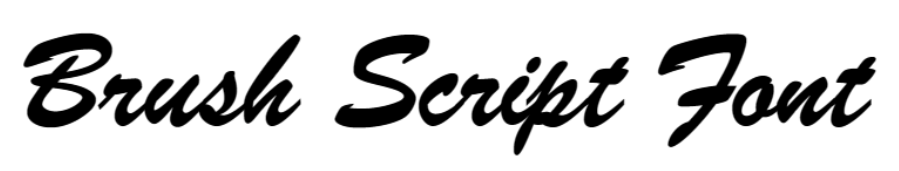 Brush Script