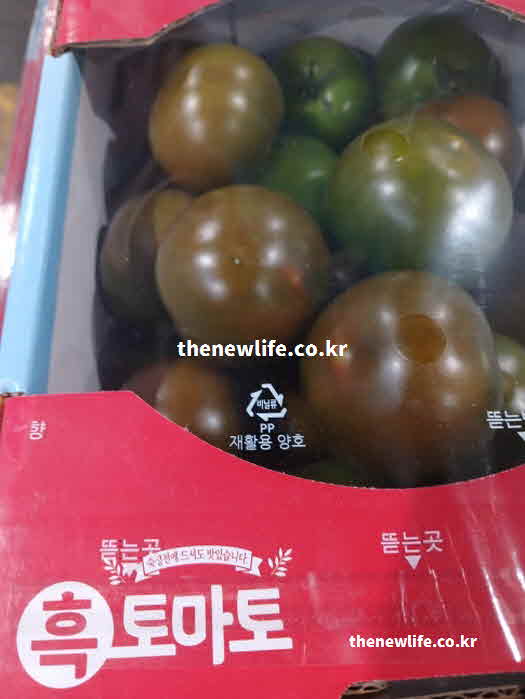 흑토마토 효능 요리법 과육