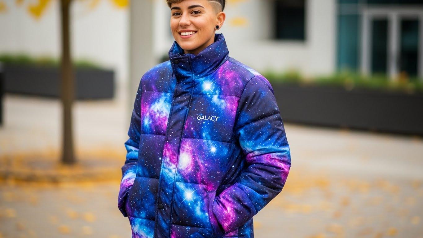 갤럭시 패딩 코트