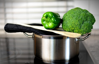 브로콜리 조리하는 이미지