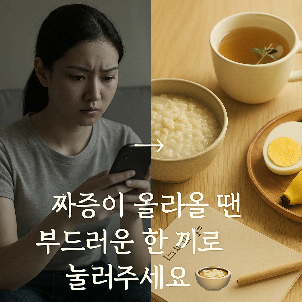 짜증나는알 부드러운 식사 추천 사진