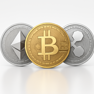 BTC, ETH, XRP