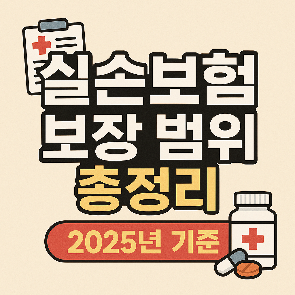 실손보험 보장 범위