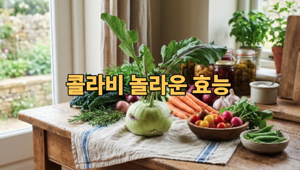 콜라비 효능