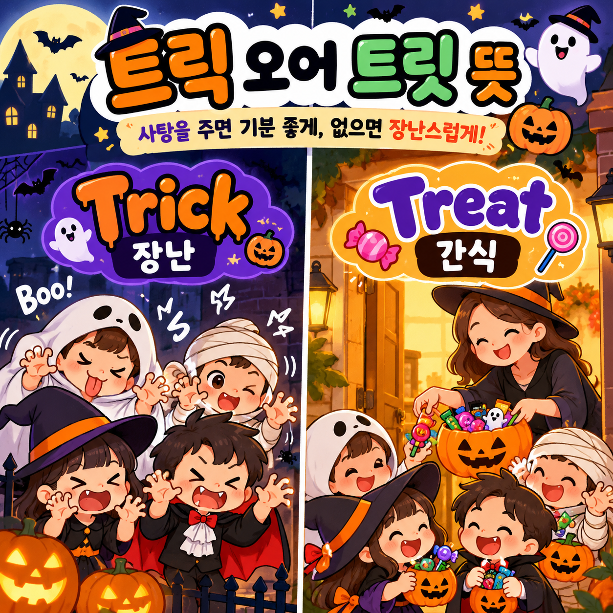트릭 오어 트릿 뜻