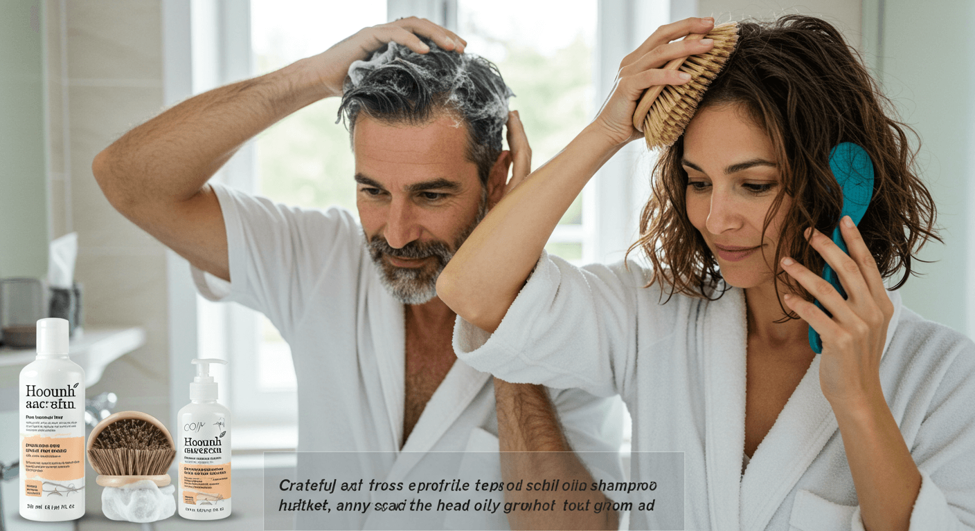 지성두피 탈출법, 하루 두 번 감아도 번들거린다면?