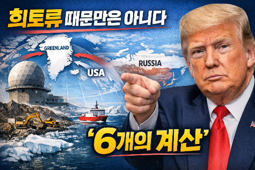 트럼프가 그린란드를 노리는 &lsquo;6개의 계산&rsquo;
