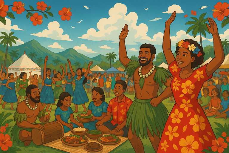 남태평양의 미소, 피지 &lsquo;히바 축제&rsquo;에 담긴 자연과 공동체의 아름다움