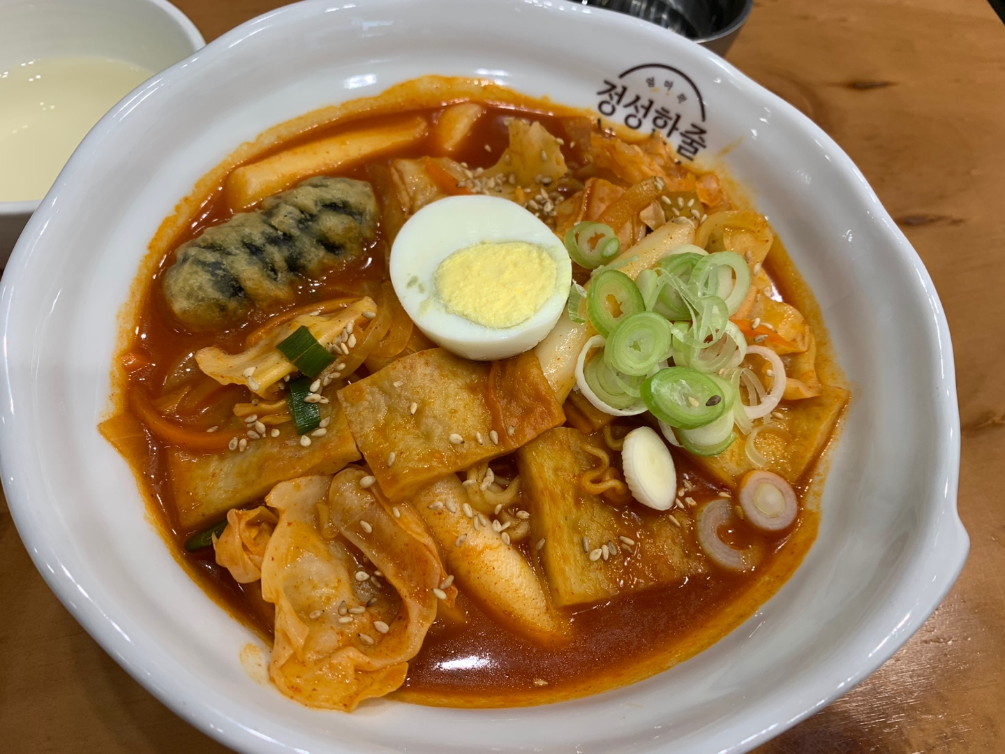 정성한줄 국물 라볶이