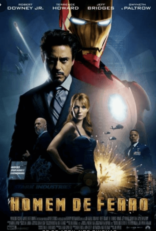 아이언맨 과 주인공들의 이미지