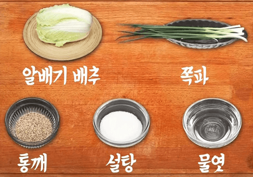 배추 겉절이