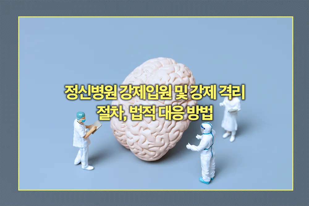 정신병원 강제입원 강제격리 절차