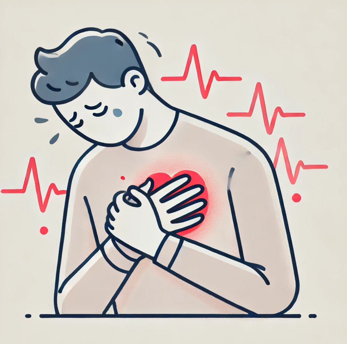 가슴 통증이 지속된다면? 급성 심근경색 신호일 수 있습니다