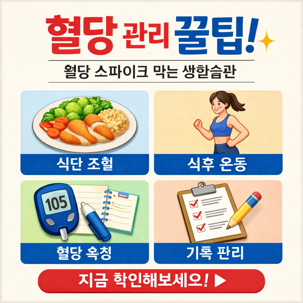 혈당 관리