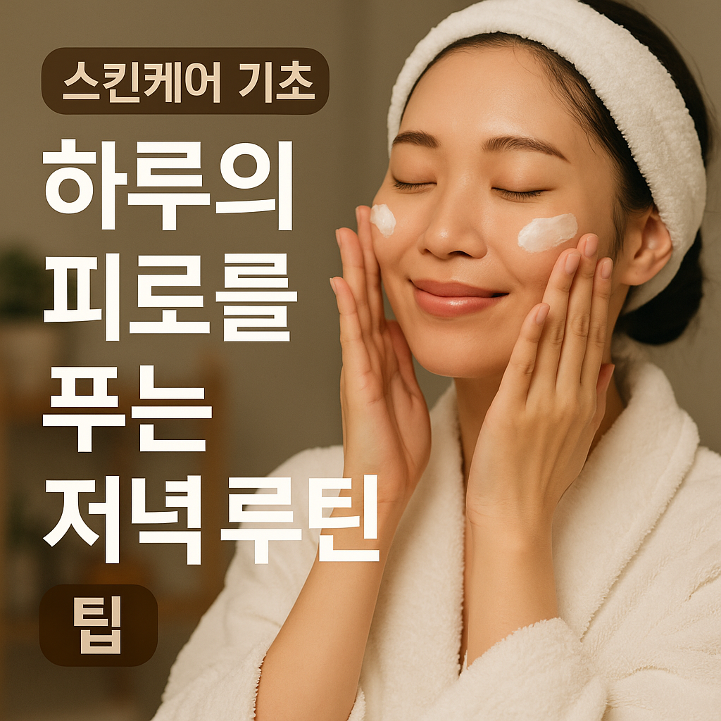 하루의 피로를 푸는 저녁 루틴 팁