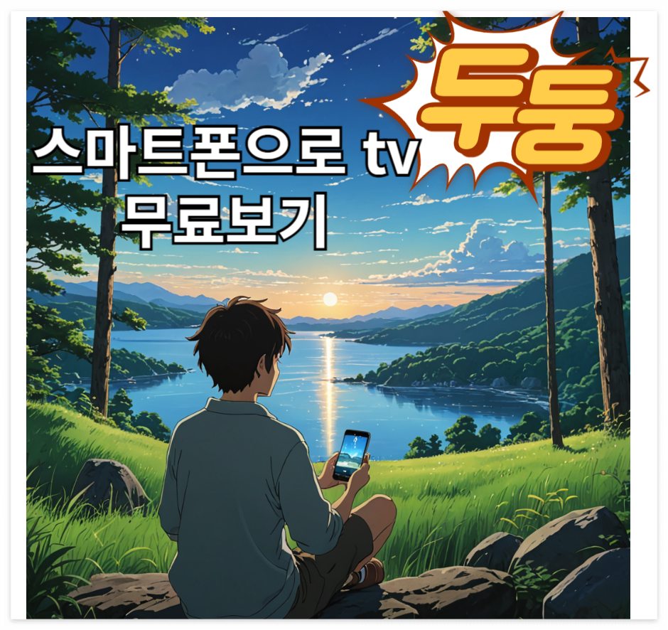 실시간 tv보기, 다시보기 , 영화 무료로 보는 방법