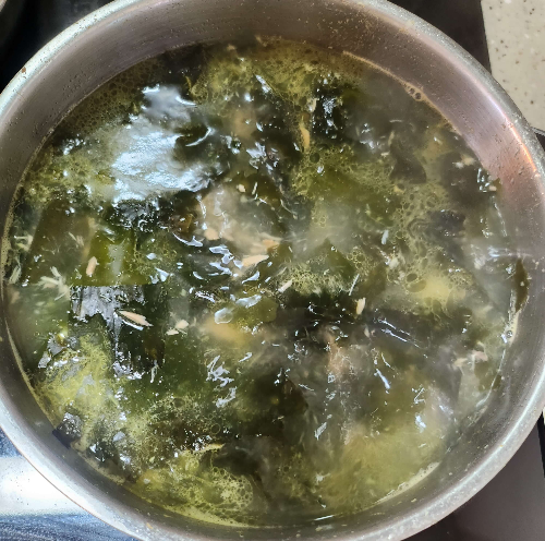 참치 미역국 레시피