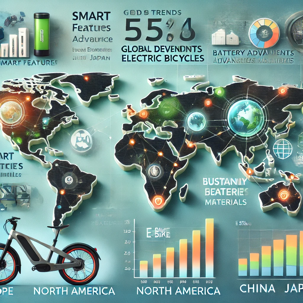 전기자전거와 해외에 대한 이미지