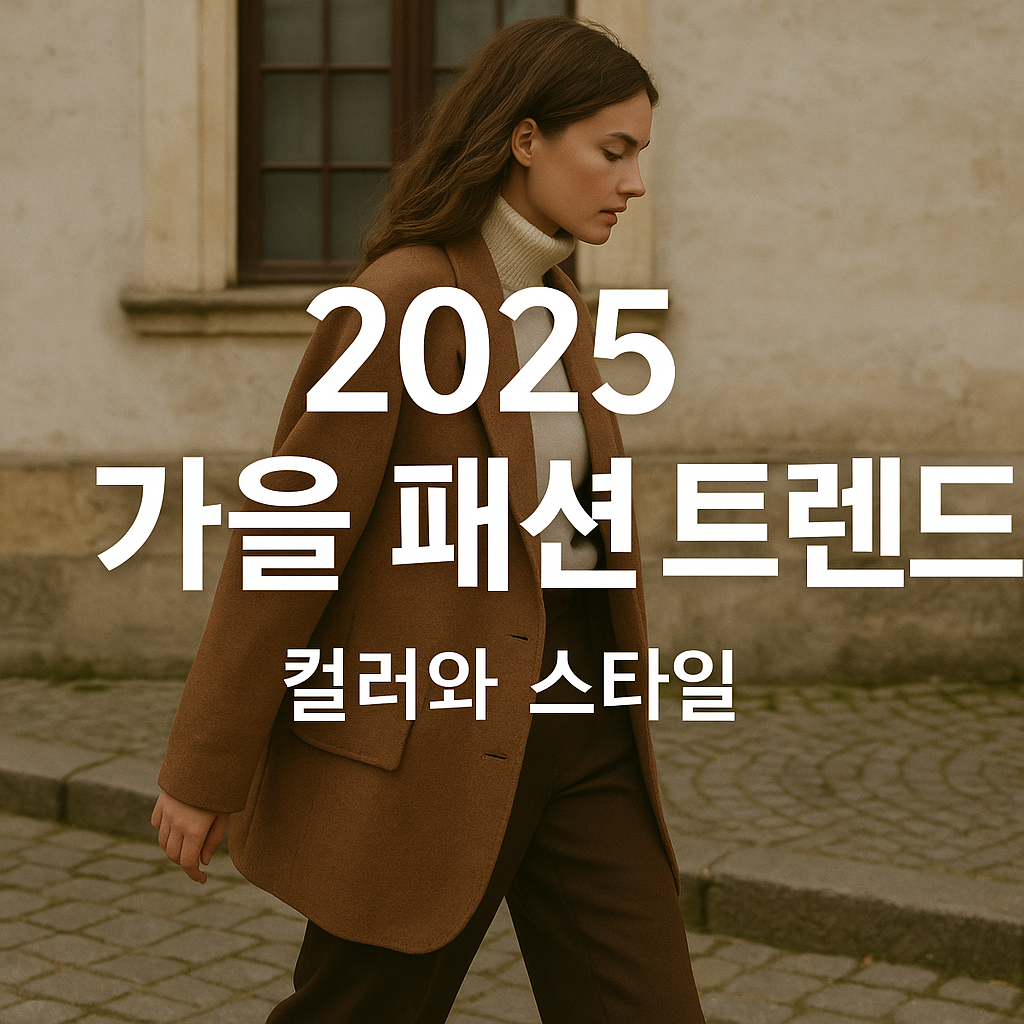 가을 패션 트렌드