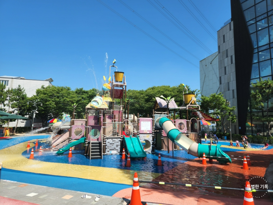 울산 남구 강변공원 물놀이장