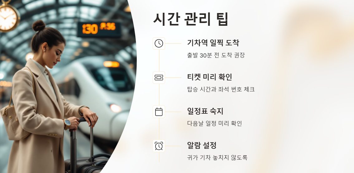기차여행 1박2일 여행상품 추천 여유 있게 떠나는 국내 소도시 여행