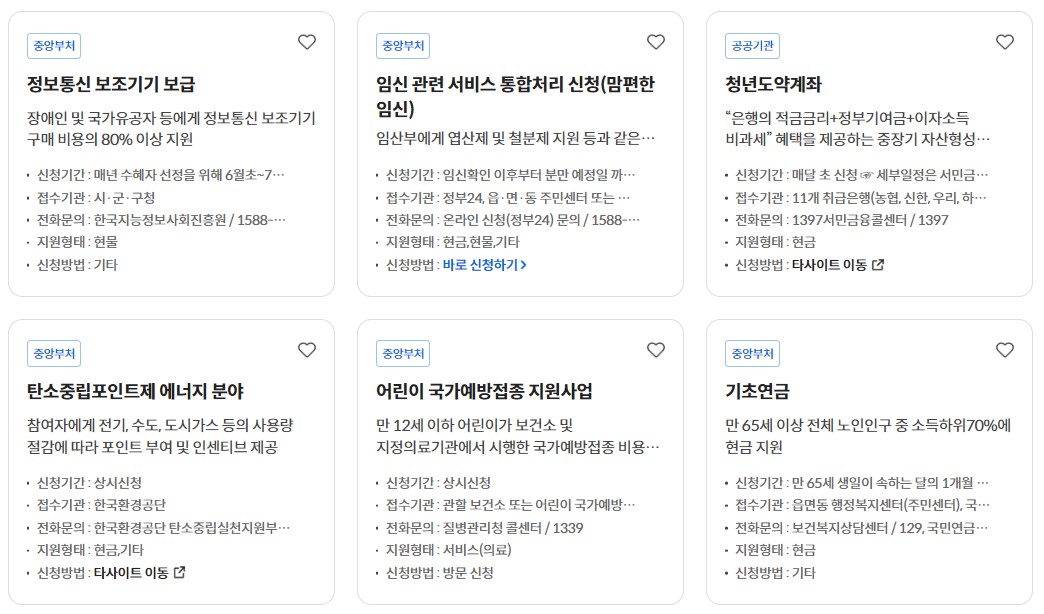 정부지원금 신청방법