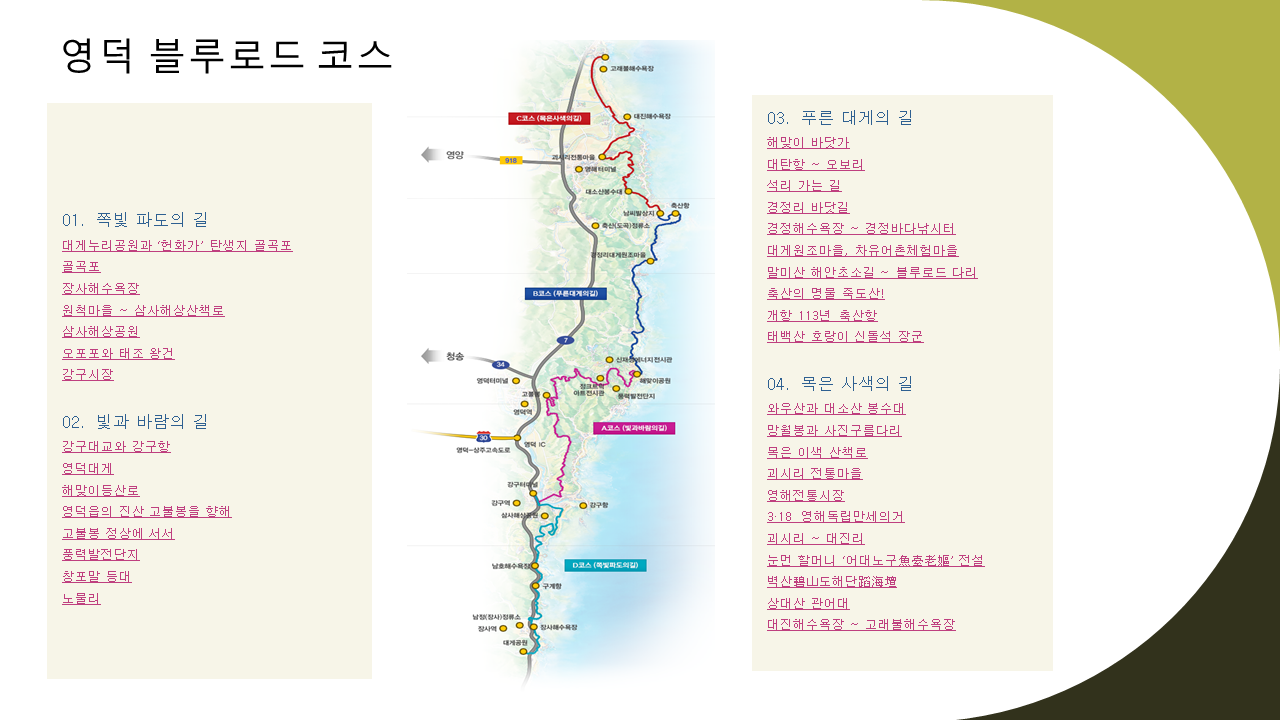 영덕 블루로드 코스