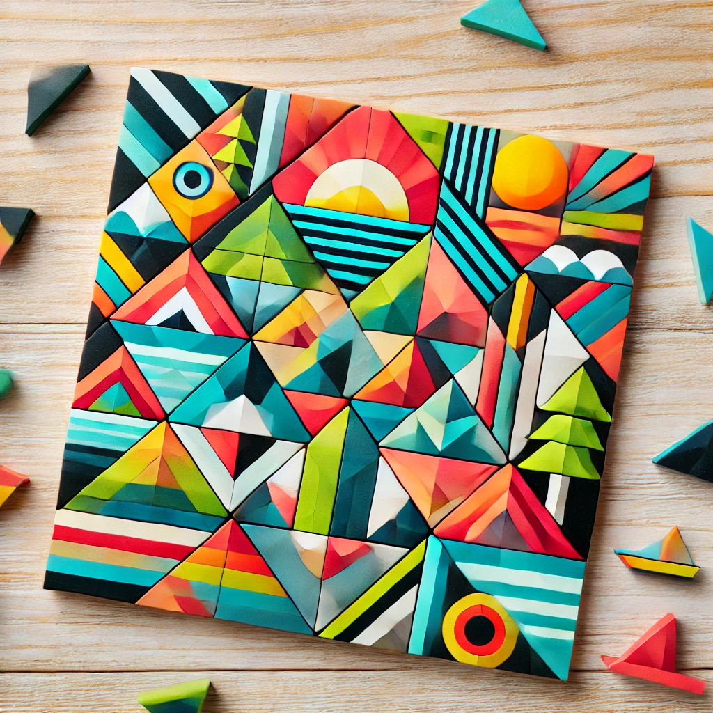 칠교놀이로 창의력 쑥쑦! 재미있는 도형 퍼즐놀이