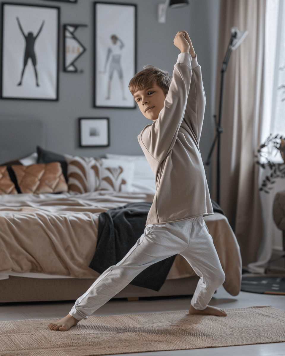 스트레칭하는-학생-이미지