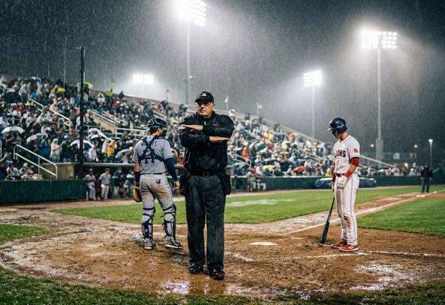 우천 경기 취소