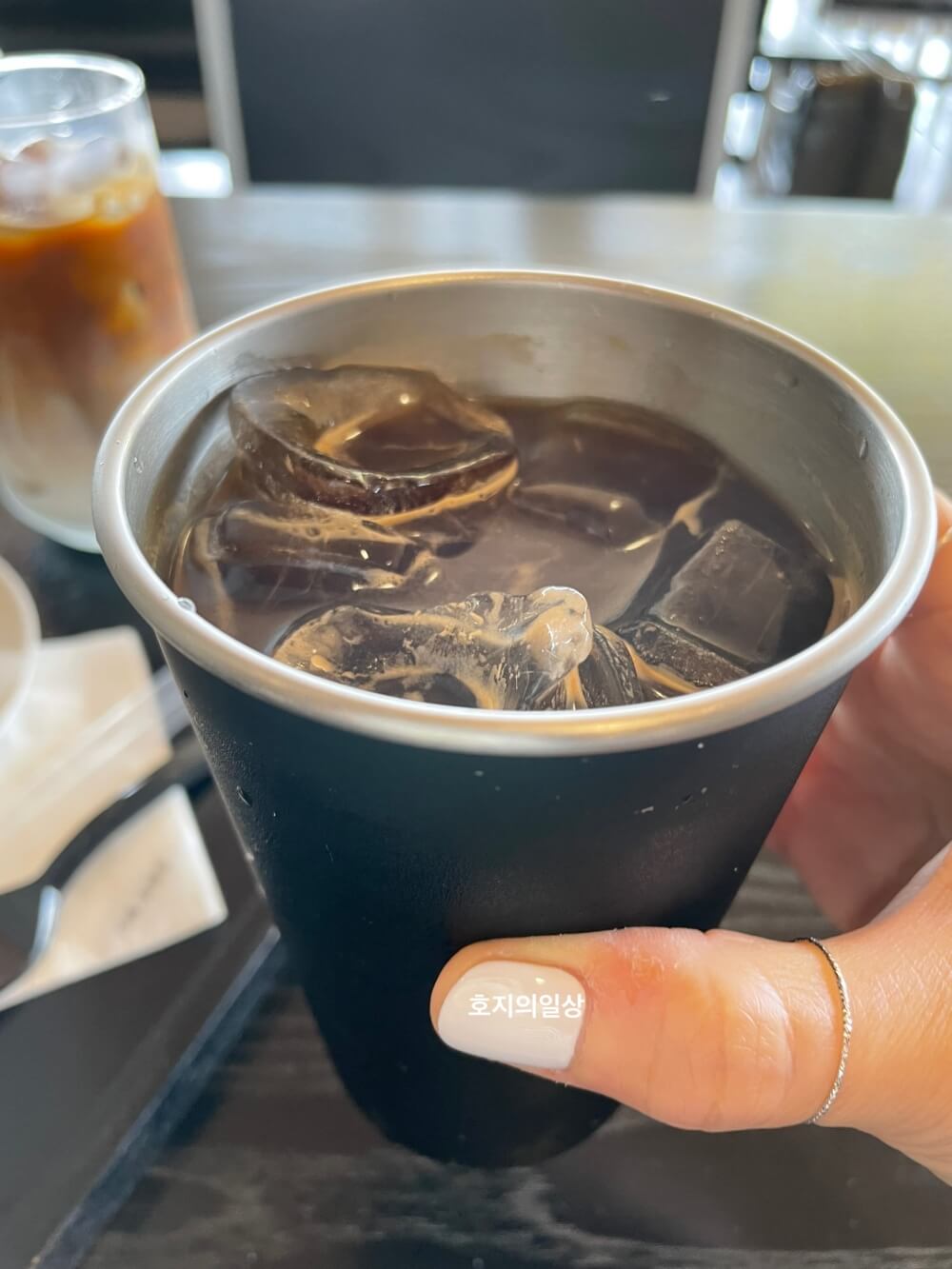 제주 카페,진정성 종점 - 아이스 아메리카노